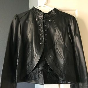 leather jacket